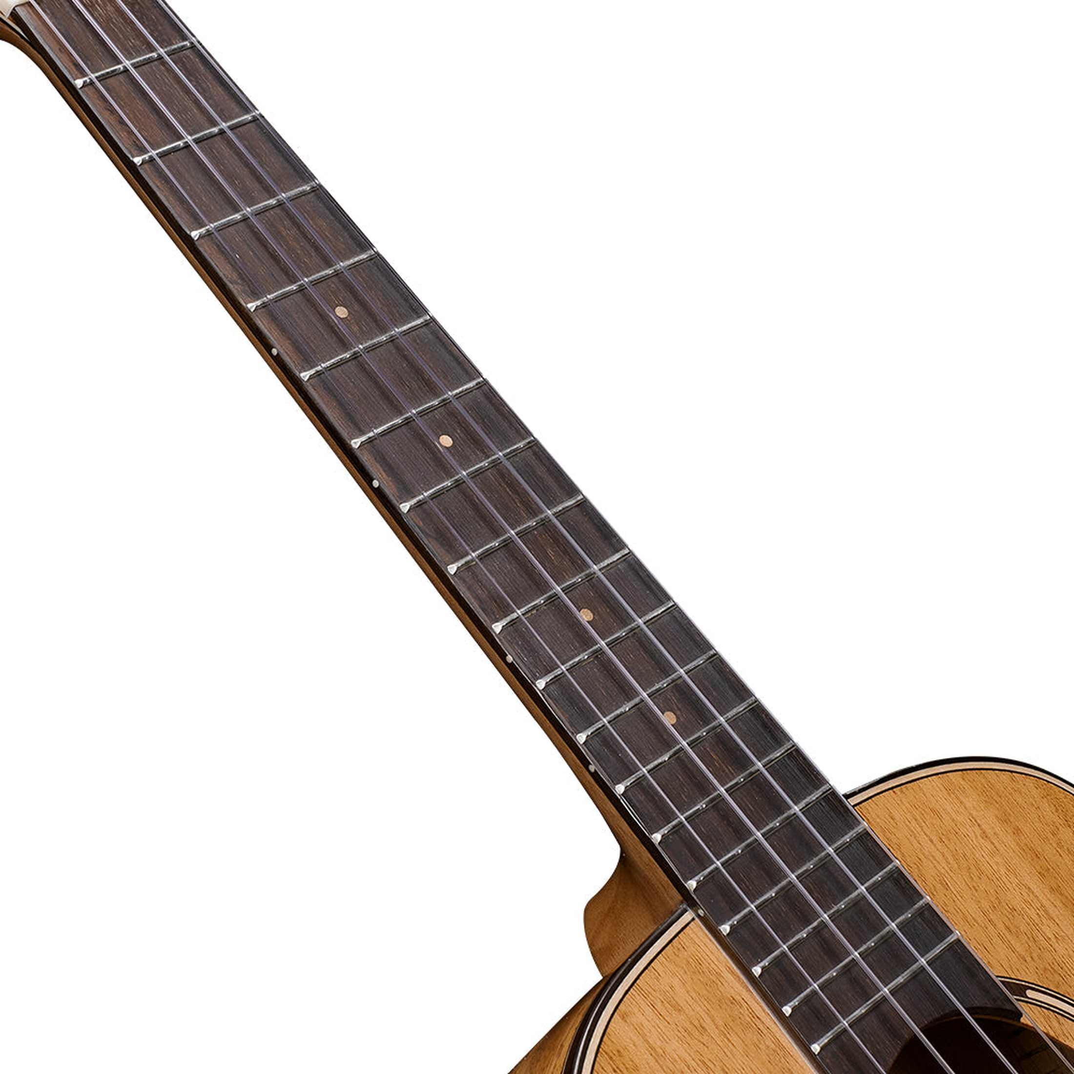 TOM 200 RM Tenor Ukelele met Massief Mahonie en Hoogglans Afwerking Inclusief Koffer