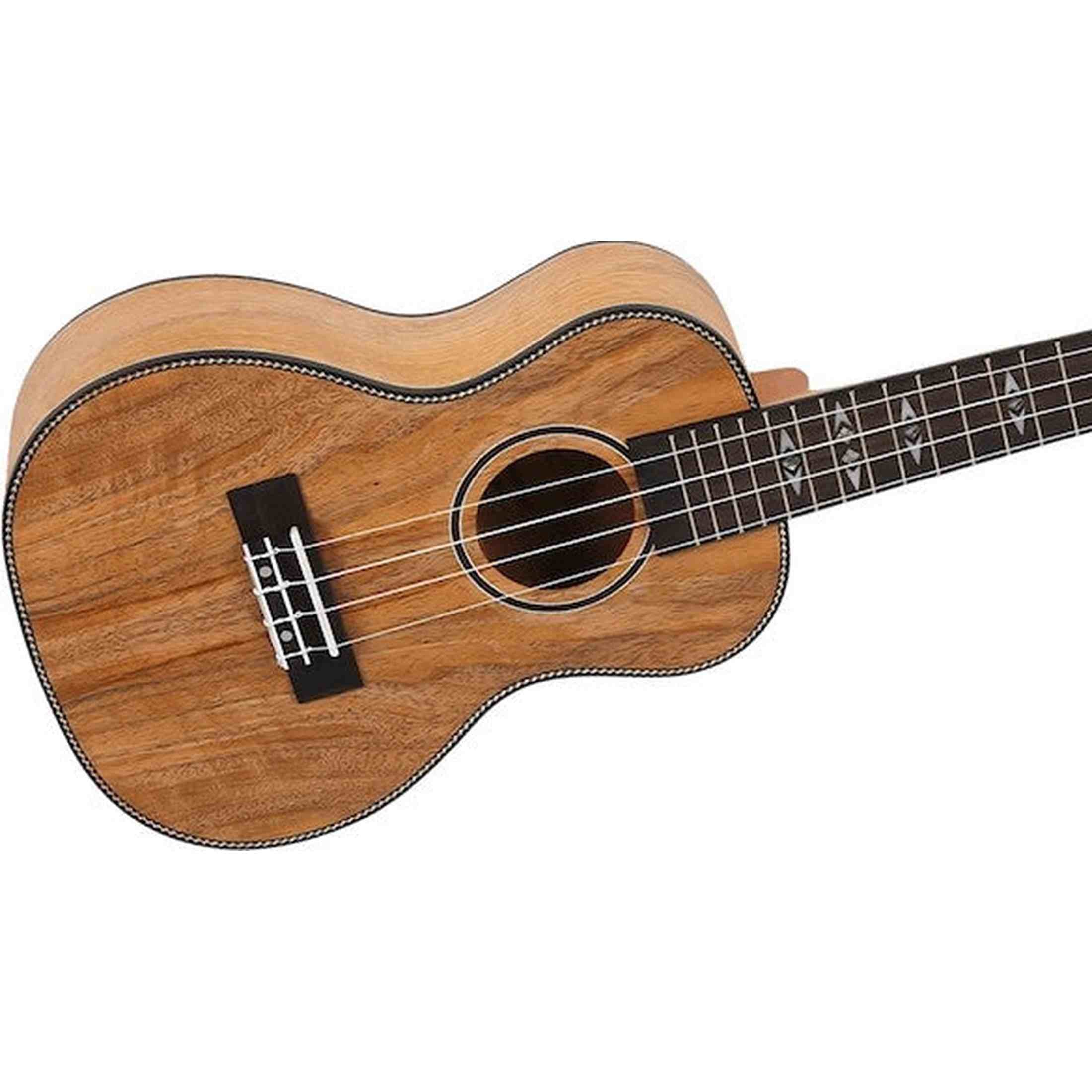 Flight DUC450 Mango Concert Ukulele met Mango Body, Bone Topkam en Aquila Super Nylgut Snaren