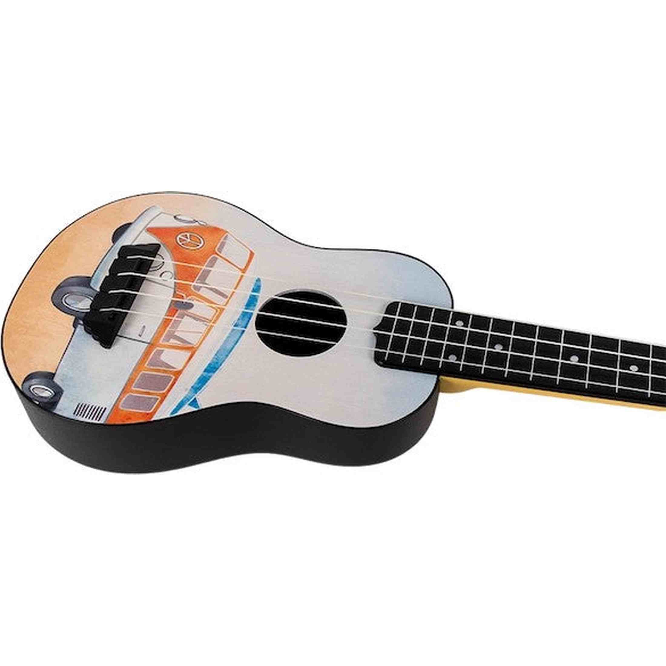 Flight TUS-25 BUS Soprano Ukulele met Linden Top, ABS Body en Aquila Snaren