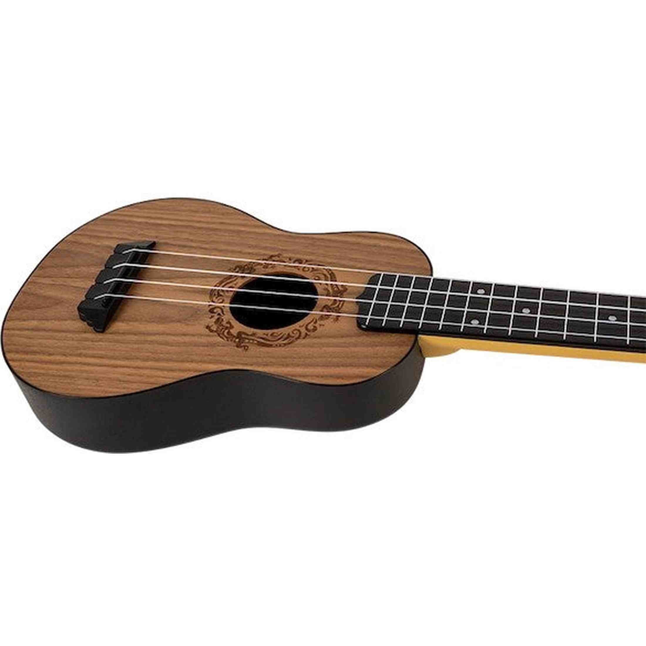 Flight TUSL-50 Soprano Longneck Ukulele Walnut met Walnut Top, ABS Body en Aquila Snaren