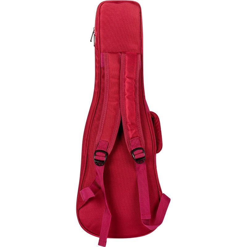 Flight DXBS Deluxe Soprano Ukulele Gigbag 15mm Padded Wine Red met Accessoirevak
