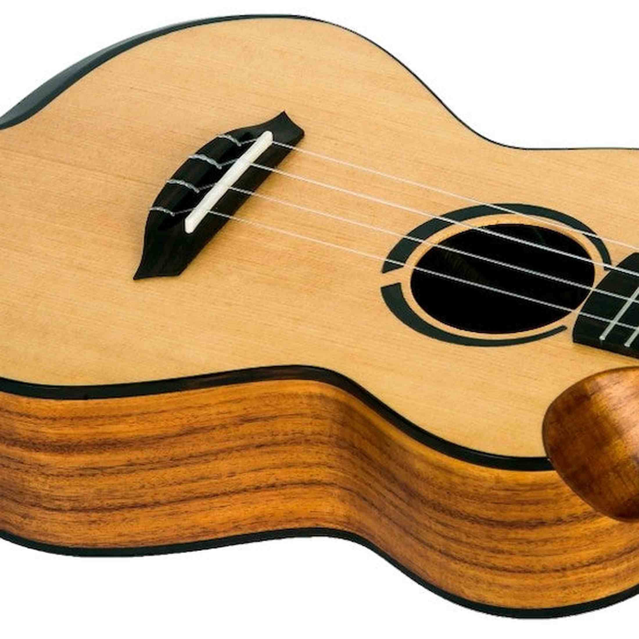 Flight Victoria Tenor Soundwave Ukulele met Solid Sitka Spruce Top, Acacia Body en Soundwave Pickup Systeem