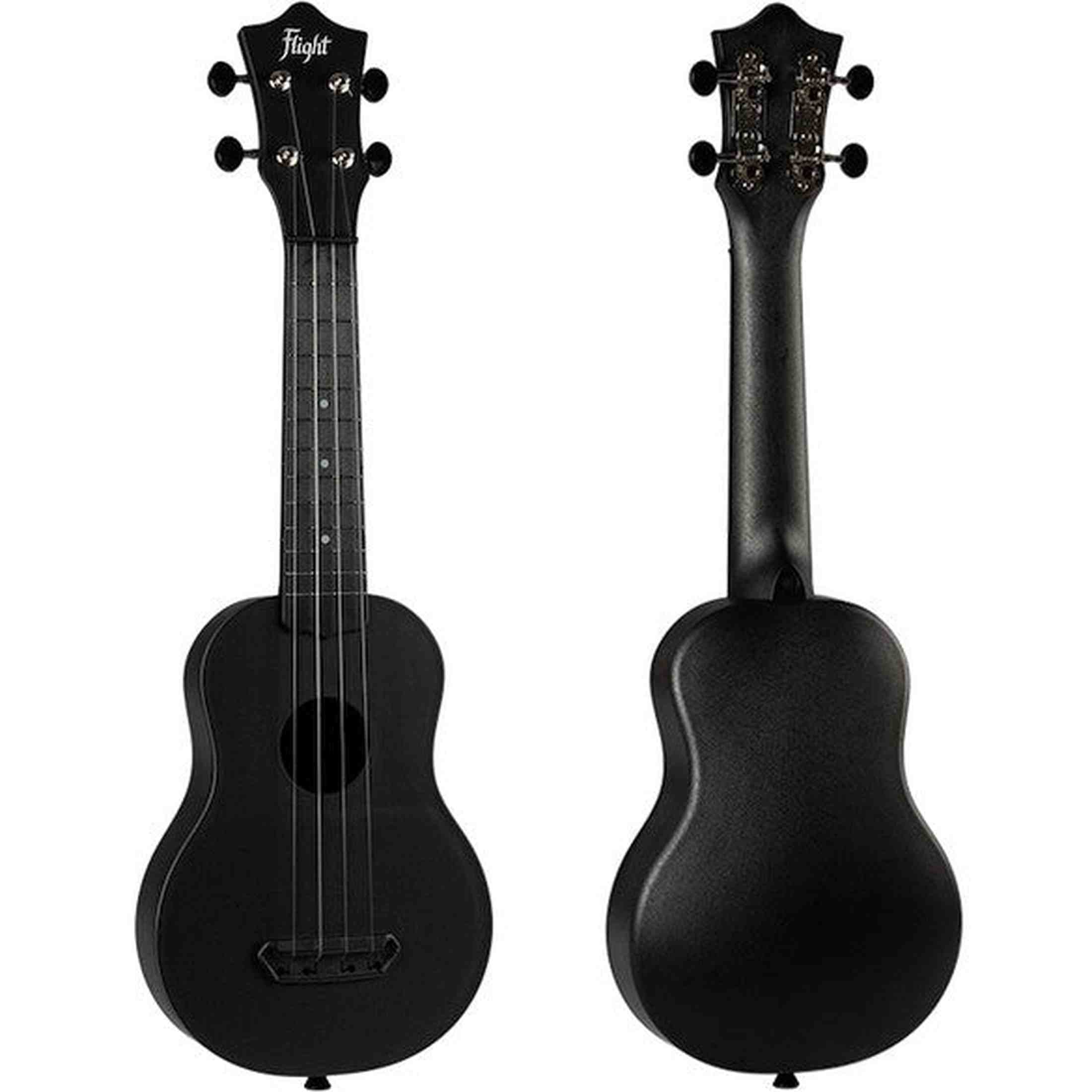 Flight UTS-35 INK Ultra Travel Soprano Ukulele met Polycarbonate Body en Fluorocarbon Snaren