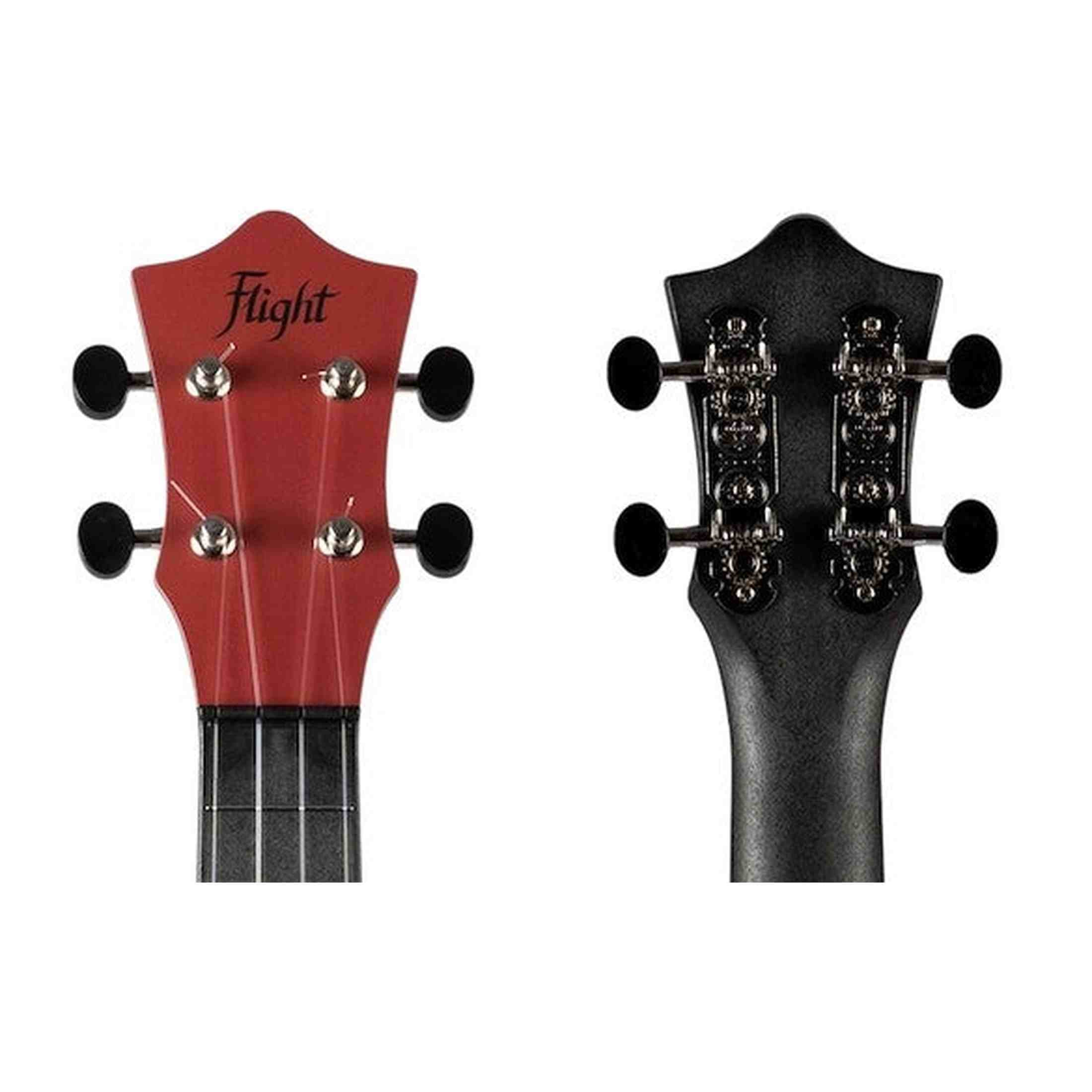 Flight UTS-35 TERRACOTE Ultra Travel Soprano Ukulele met Polycarbonate Body en Fluorocarbon Snaren