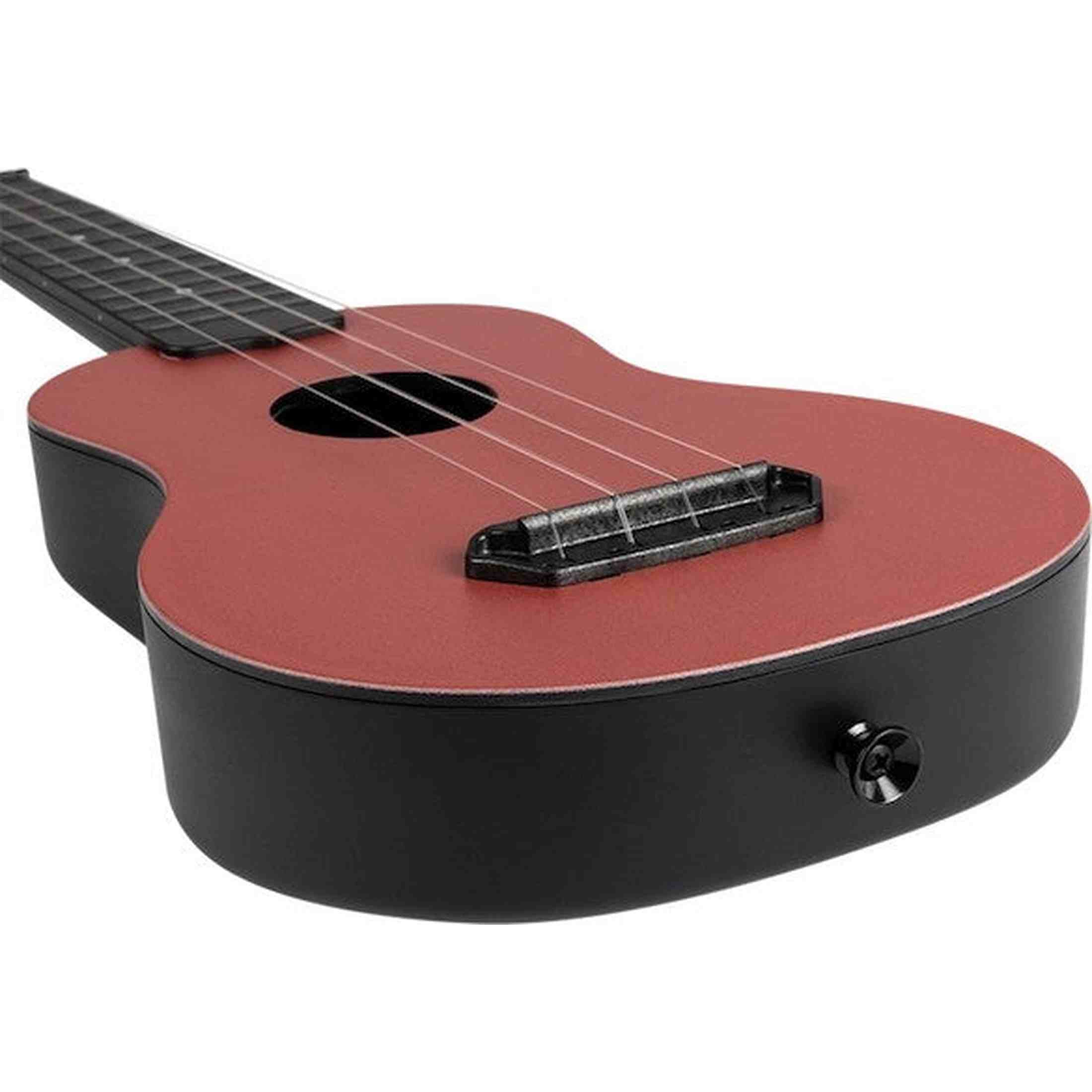 Flight UTS-35 TERRACOTE Ultra Travel Soprano Ukulele met Polycarbonate Body en Fluorocarbon Snaren