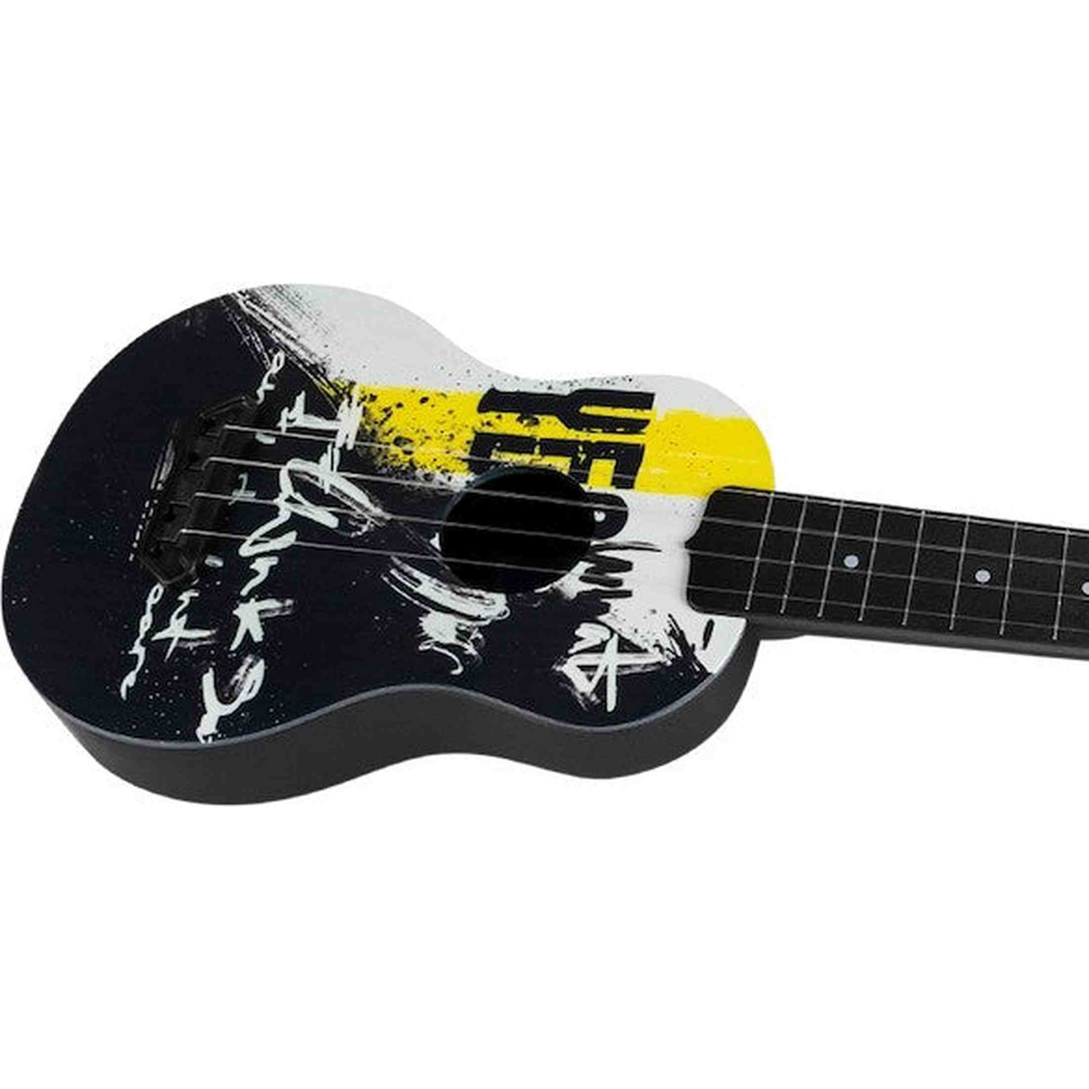 Flight UTS-40 YES Ultra Travel Soprano Ukulele met Polycarbonate Body en Fluorocarbon Snaren