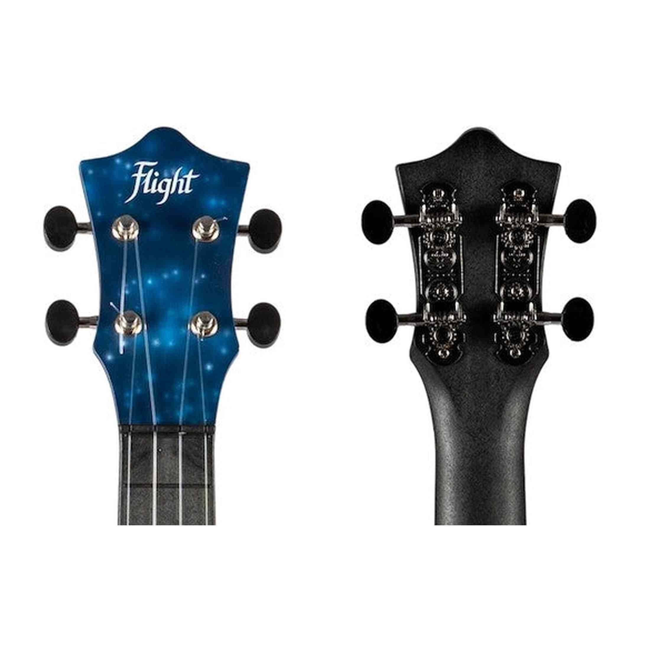 Flight UTS-42 KUMIHO Ultra Travel Soprano Ukulele met Polycarbonate Body en Fluorocarbon Snaren