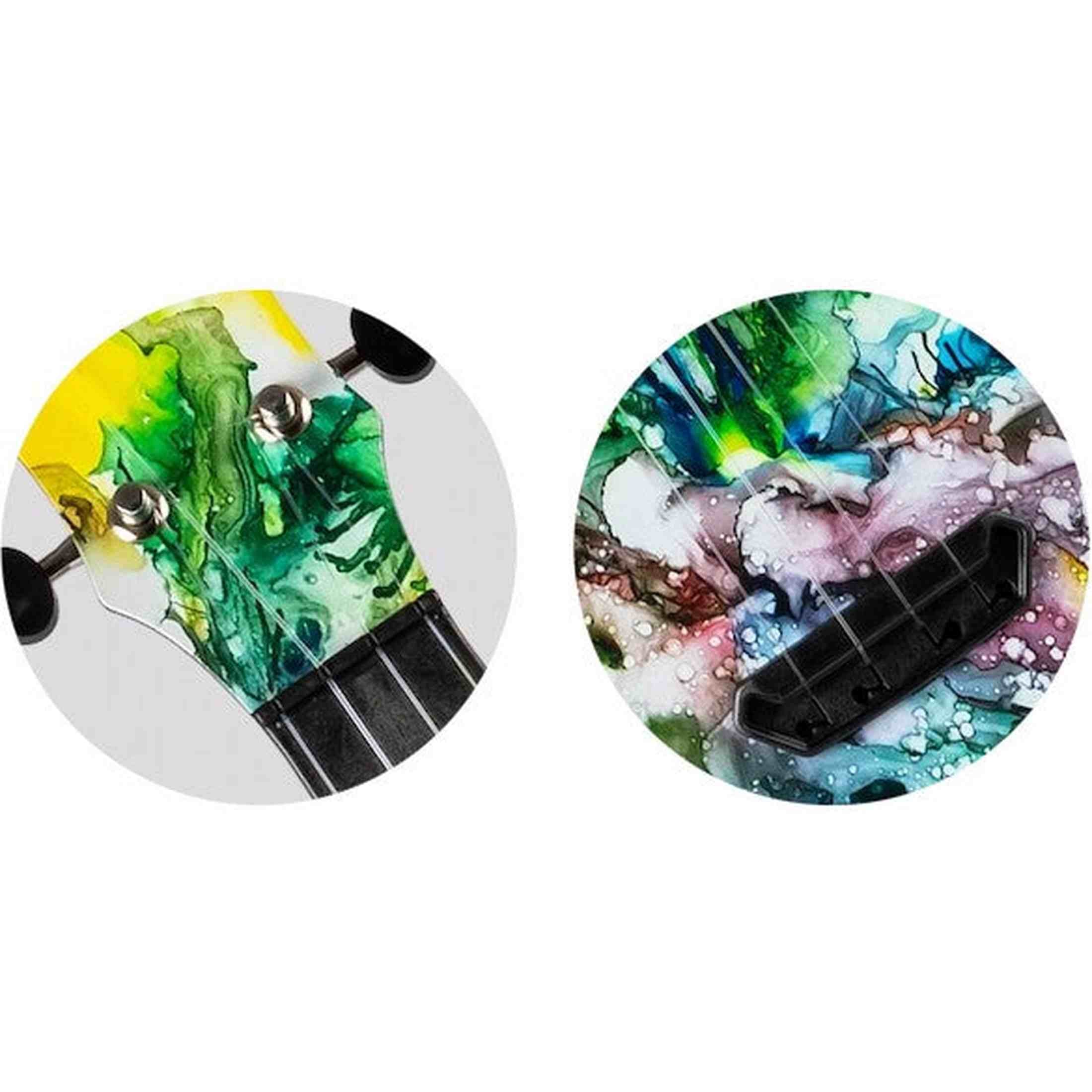 Flight UTS-42 UNDERWATER Ultra Travel Soprano Ukulele met Polycarbonate Body en Fluorocarbon Snaren