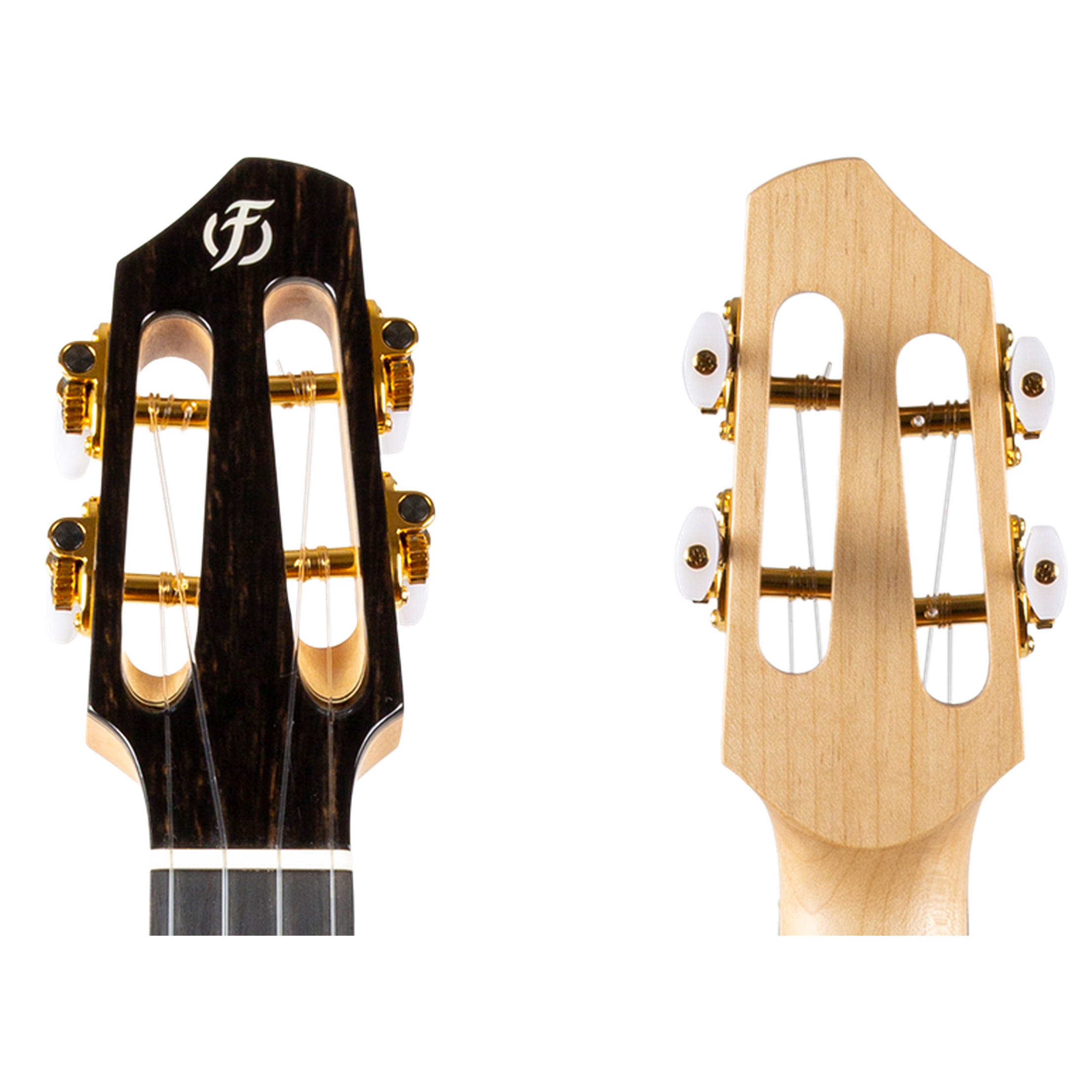 Flight A10QM A10 Volmassief Tenor Ukulele - Gequilte Esdoorn Blauw