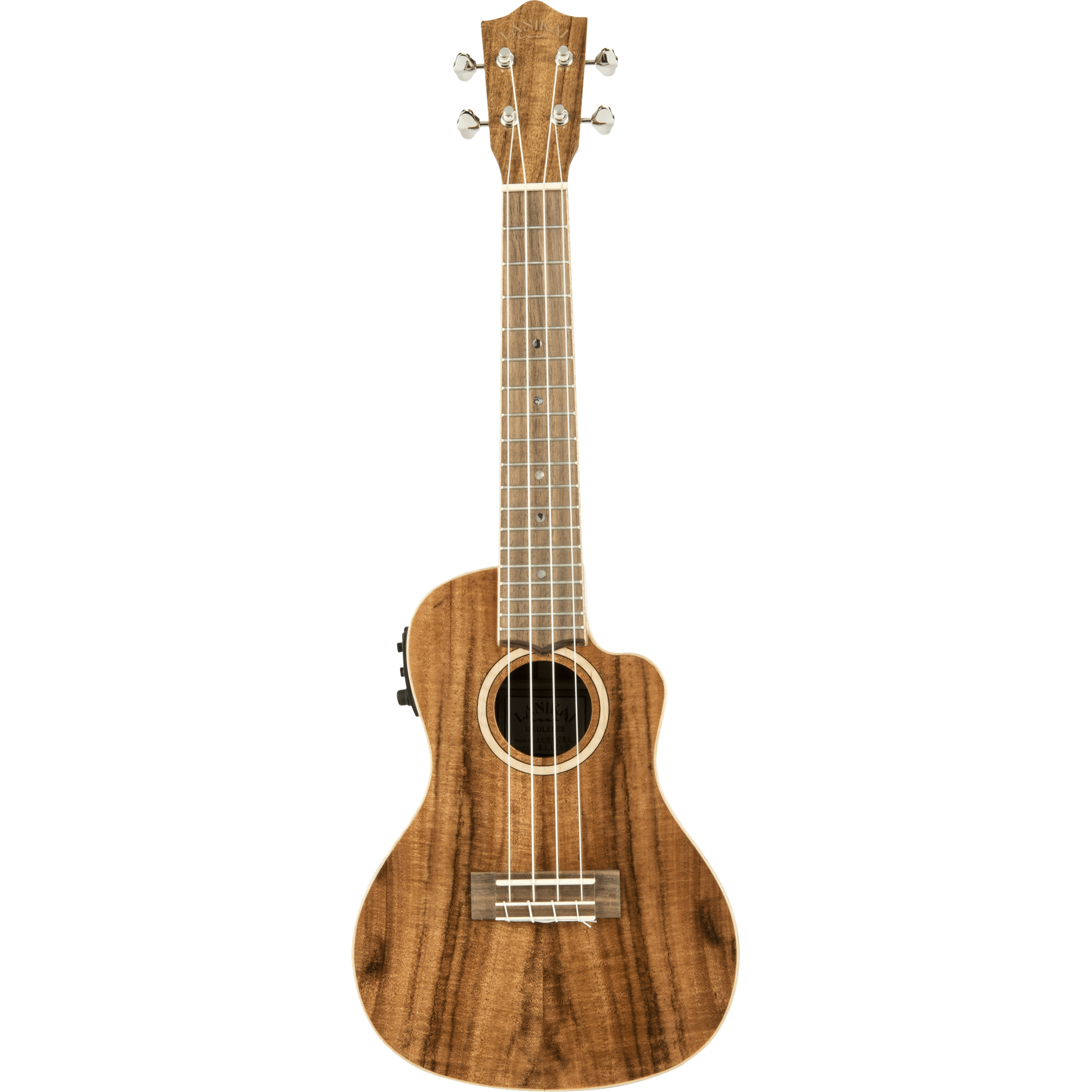 LANIKAI LKUACS-CEC Concertukelele, All Solid Acacia-serie,cutaway,voorversterker,
