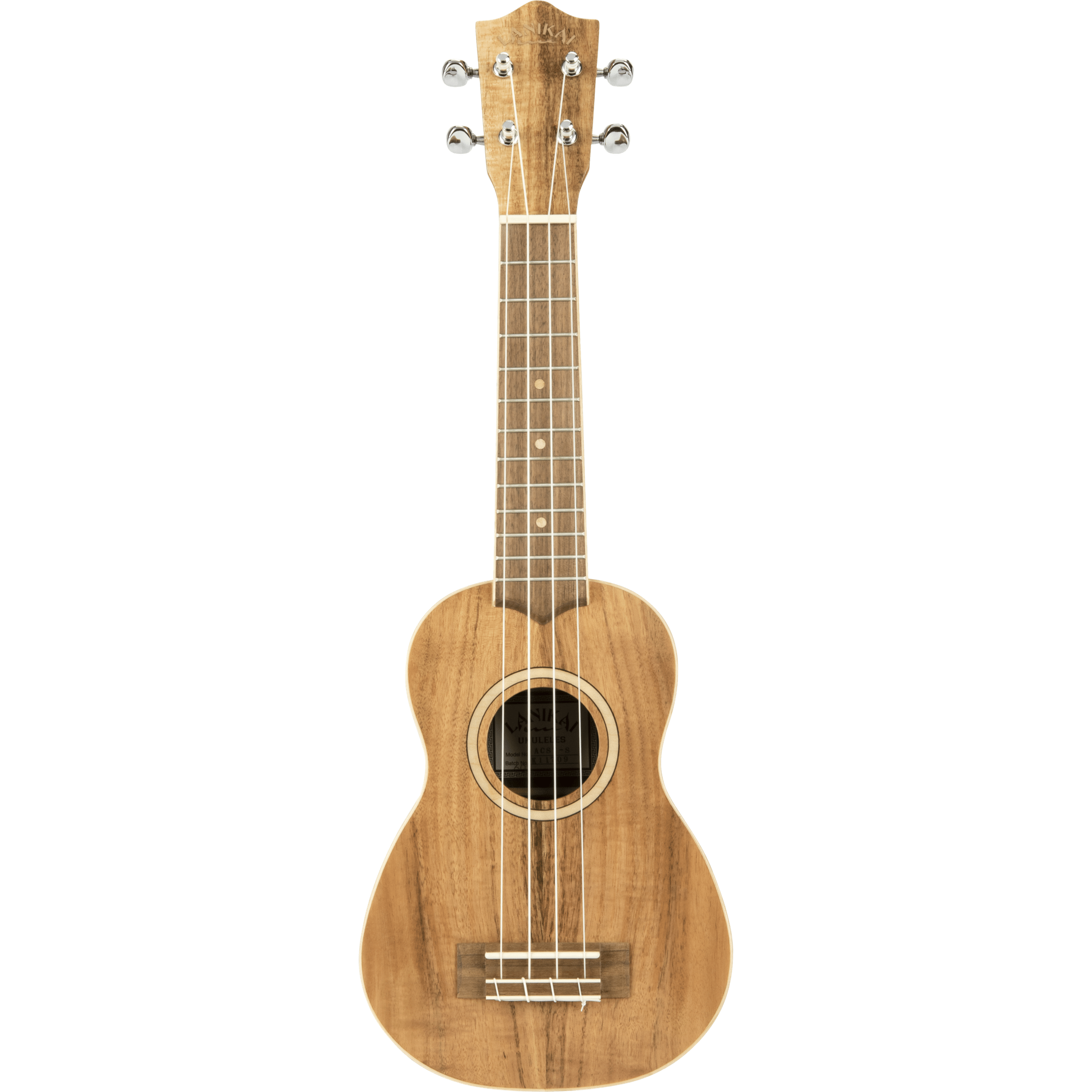 LANIKAI LKUACST-S Sopraanukelele, Acacia Solid Top-serie, tas
