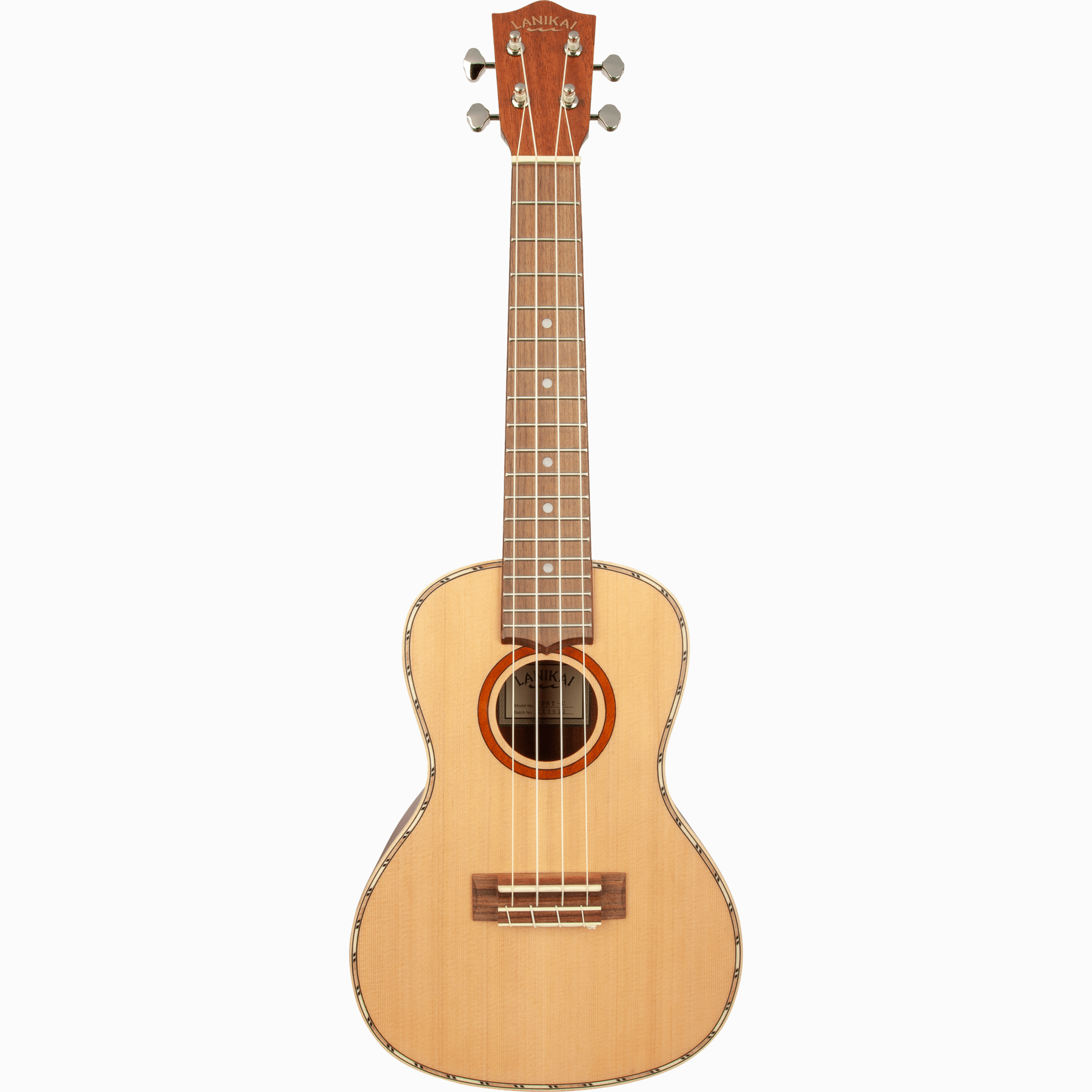 LANIKAI LKUCDSTC Concertukelele, Cedar Solid Top Serie, Tas