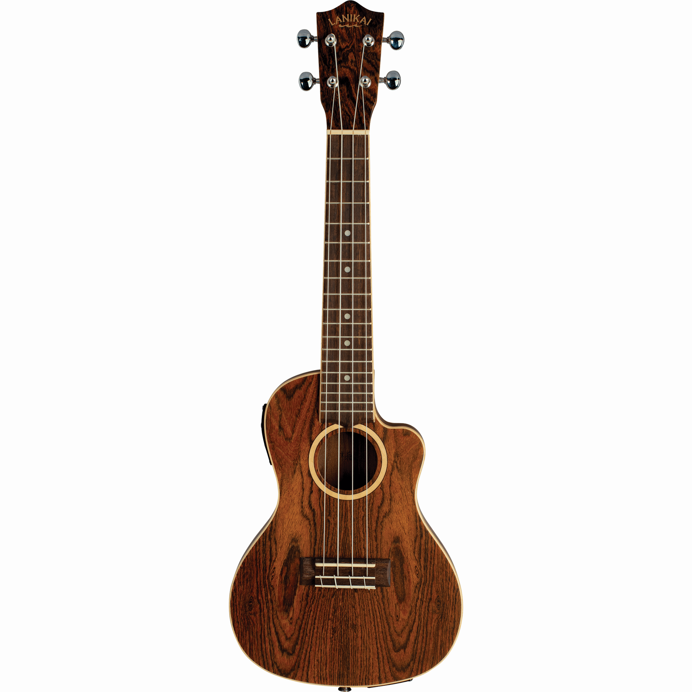 LANIKAI LKUFB-CETC Concertukelele, ExoticFigured Bocote,ThinBody,FB-CETC,Voorvers
