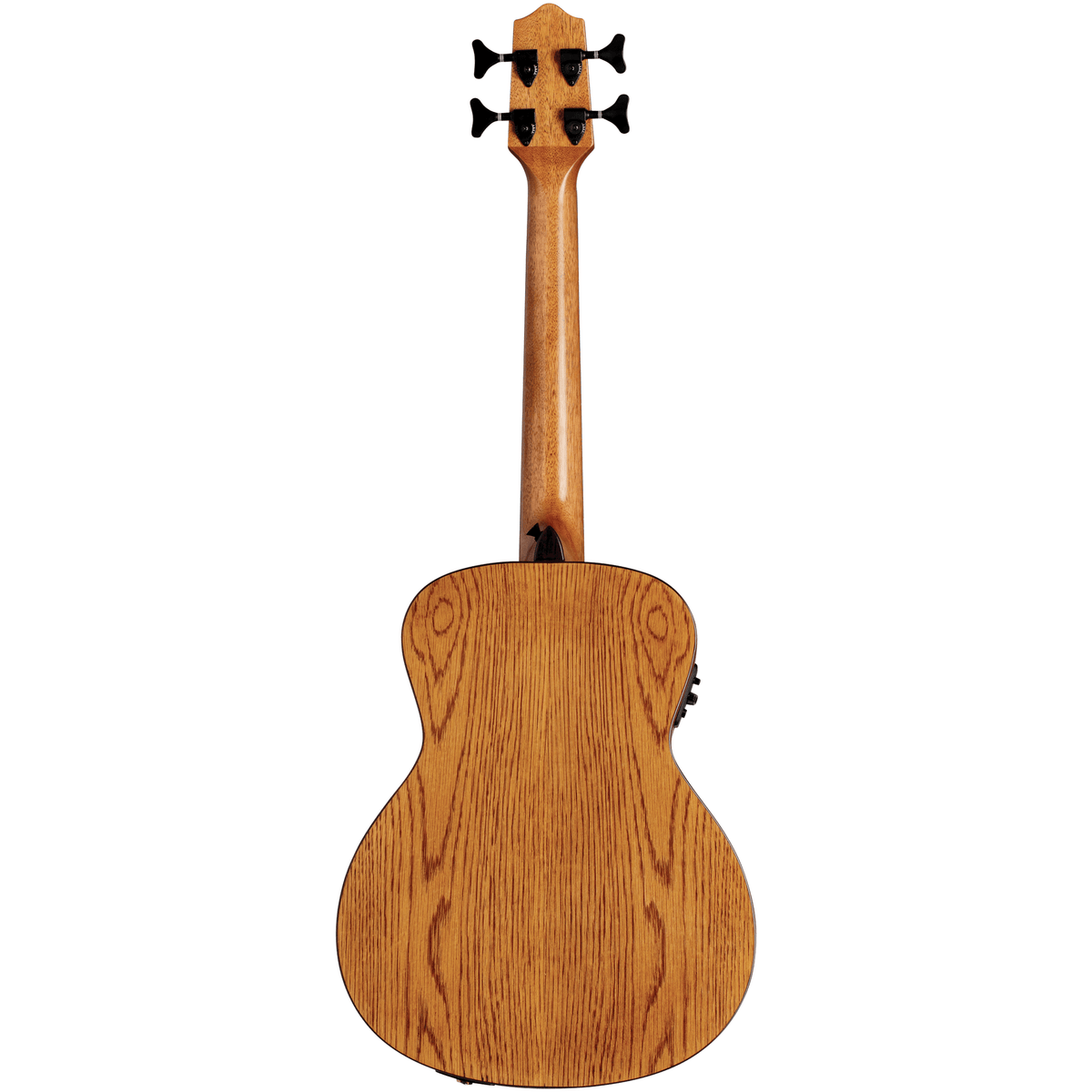 LANIKAI LKUOAEBU Basukelele, Oak Series, Voorversterker, Tas