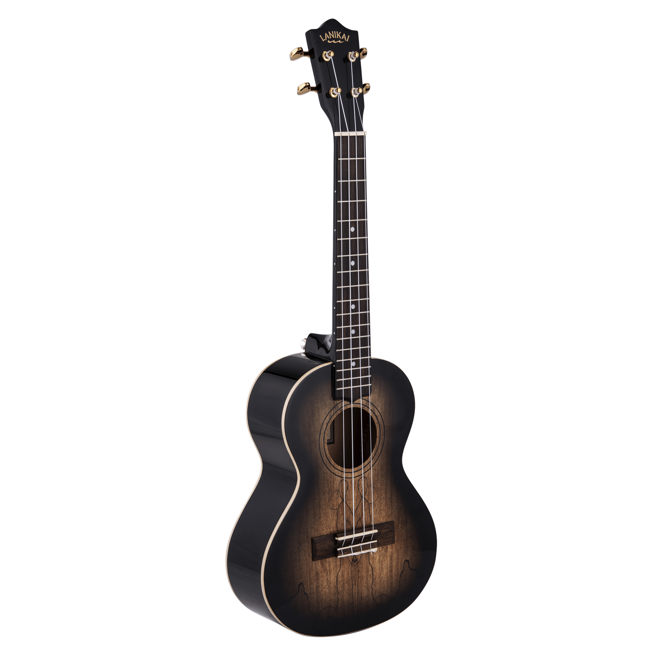 LANIKAI LKUSMBB-TX Tenorukulele, Spalted Maple Series, Tas