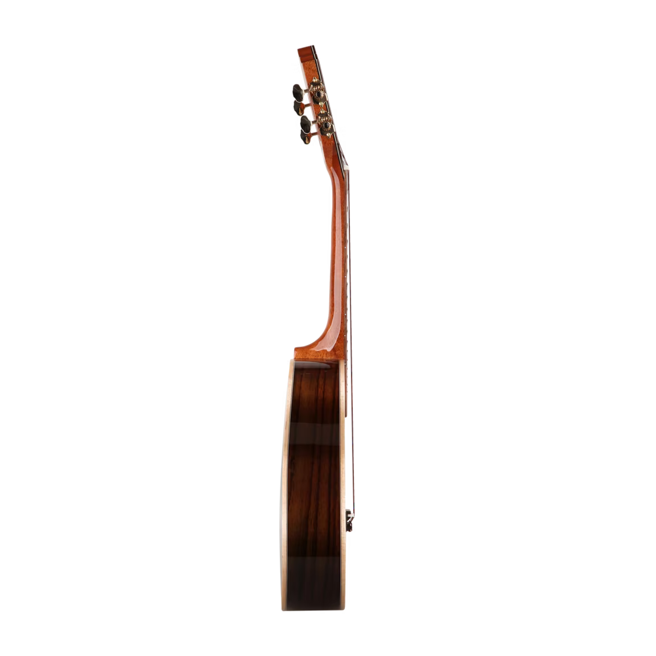 TOM 680 ME Tenor Ukelele met Massief Sparren Bovenblad en Pickup Inclusief Luxe Hoes