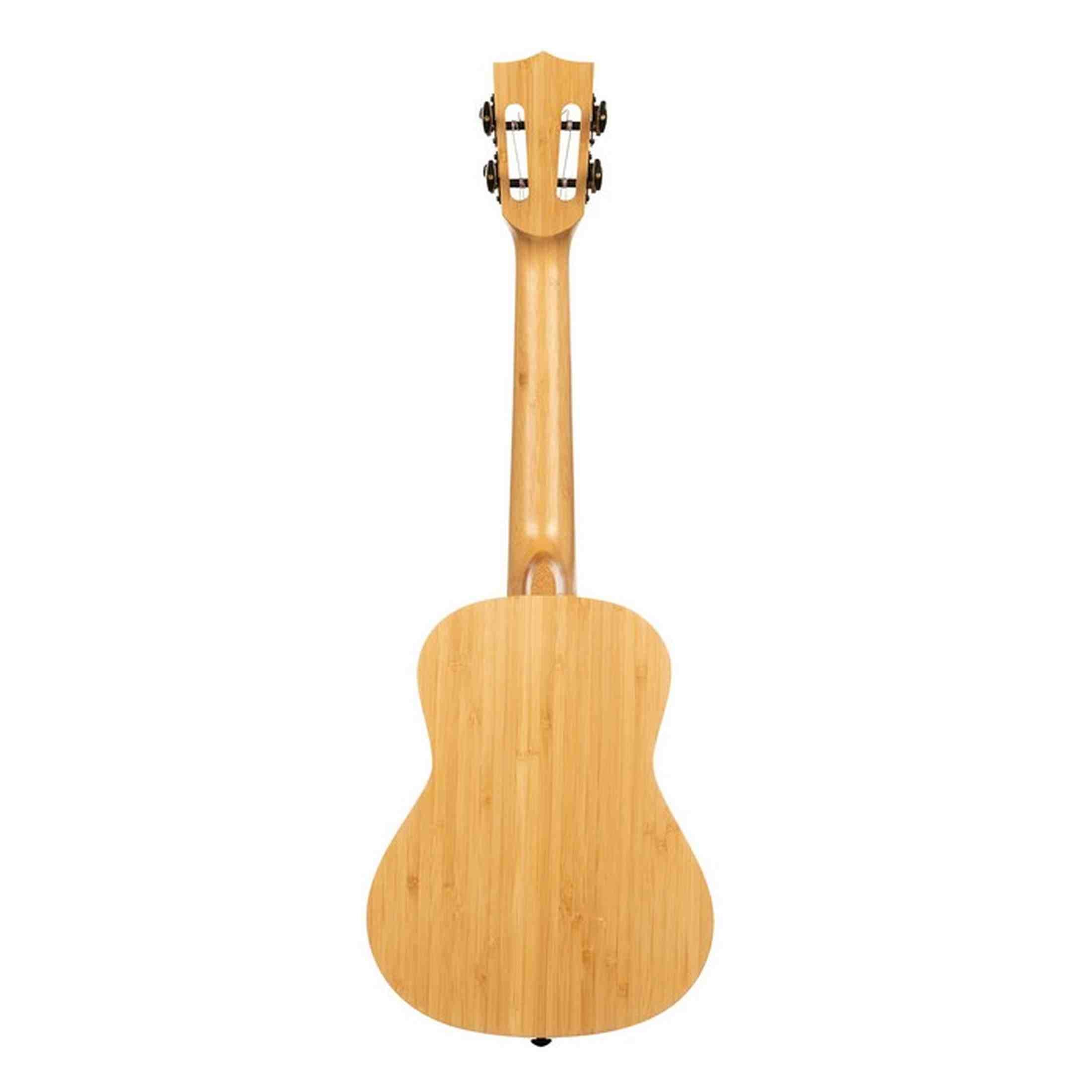 Kala All Solid Bamboo concert ukulele – Massief bamboe, duurzaam, met gigbag