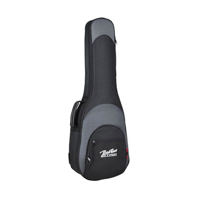 Boston UKT-25-BG Super Packer Gigbag voor Tenor Ukelele – 25 mm Voering, Zwart/Grijs