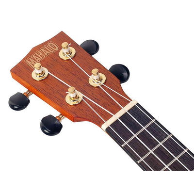 Mahalo MJ1TBRK Java Series Sopraan Ukulele Pakket Transparant Bruin