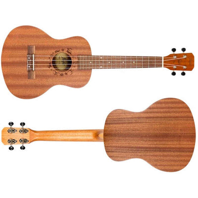 Flight NUT310 Tenor Ukulele met African Sapele Body, Truss Rod en Bone Topkam