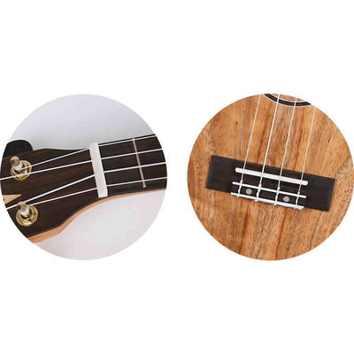 Flight DUC450 Mango Concert Ukulele met Mango Body, Bone Topkam en Aquila Super Nylgut Snaren