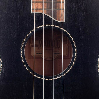 Mahalo MP4EBK Pearl Series Bariton Ukulele