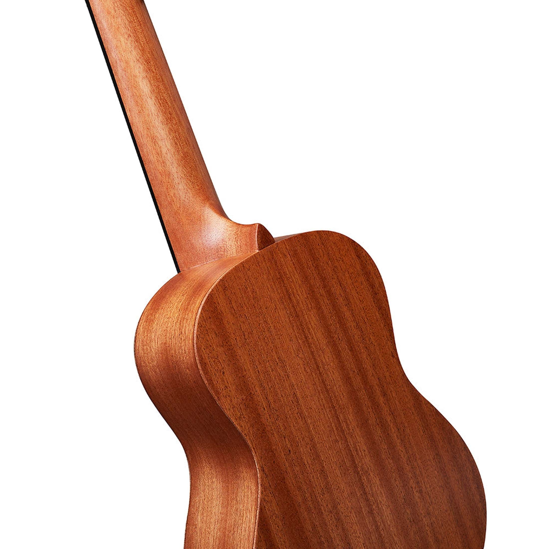 TOM S1 Concert Ukelele met Sapelli Body en D'Addario Snaren Inclusief Luxe Hoes