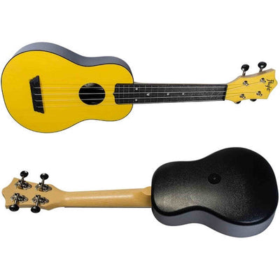 Flight TUS-35 YW Soprano Ukulele Geel met Linden Top, ABS Body en Aquila Snaren