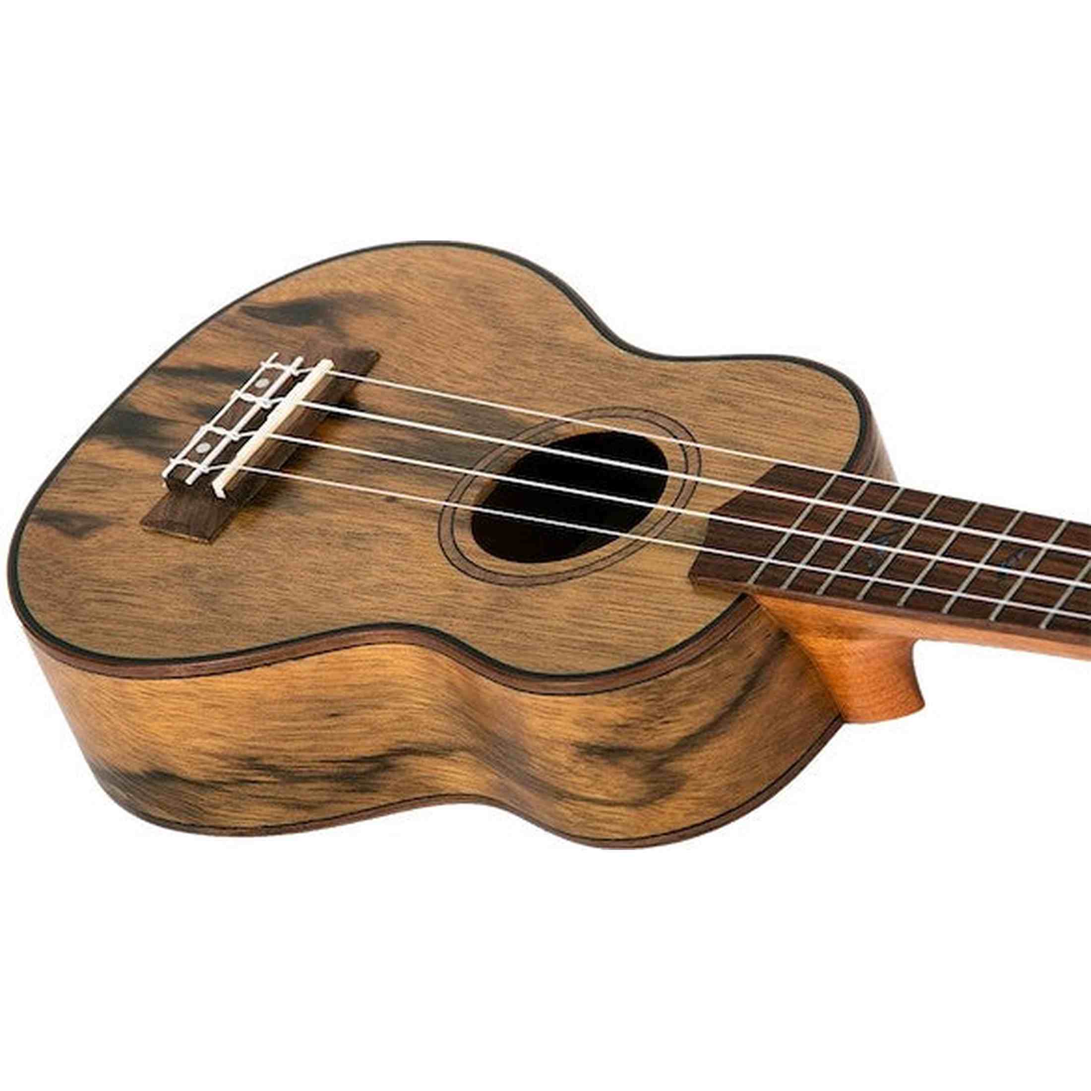 Flight DUS430 DAO Soprano Ukulele met Dao Body, Abalone Inlays en Aquila Super Nylgut Snaren