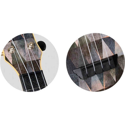 Flight TUS-40 ARCANA Soprano Ukulele met Linden Top, ABS Body en Aquila Snaren