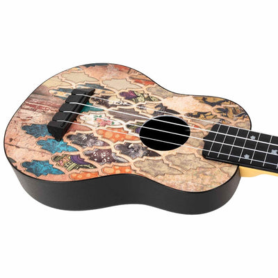 Flight TUS-40 GRANADA Soprano Ukulele met Linden Top, ABS Body en Aquila Snaren