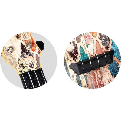 Flight TUS-40 GRANADA Soprano Ukulele met Linden Top, ABS Body en Aquila Snaren