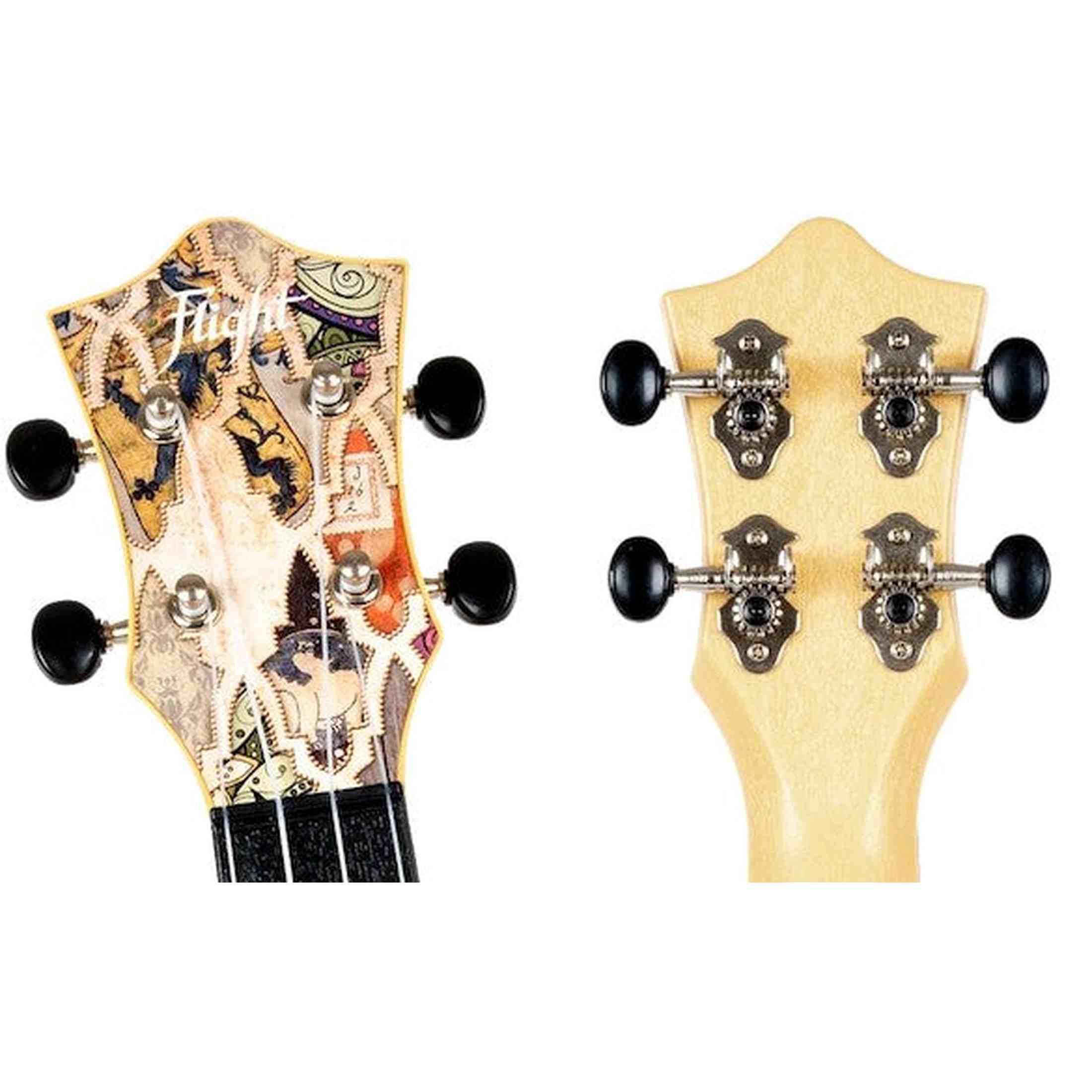 Flight TUS-40 GRANADA Soprano Ukulele met Linden Top, ABS Body en Aquila Snaren