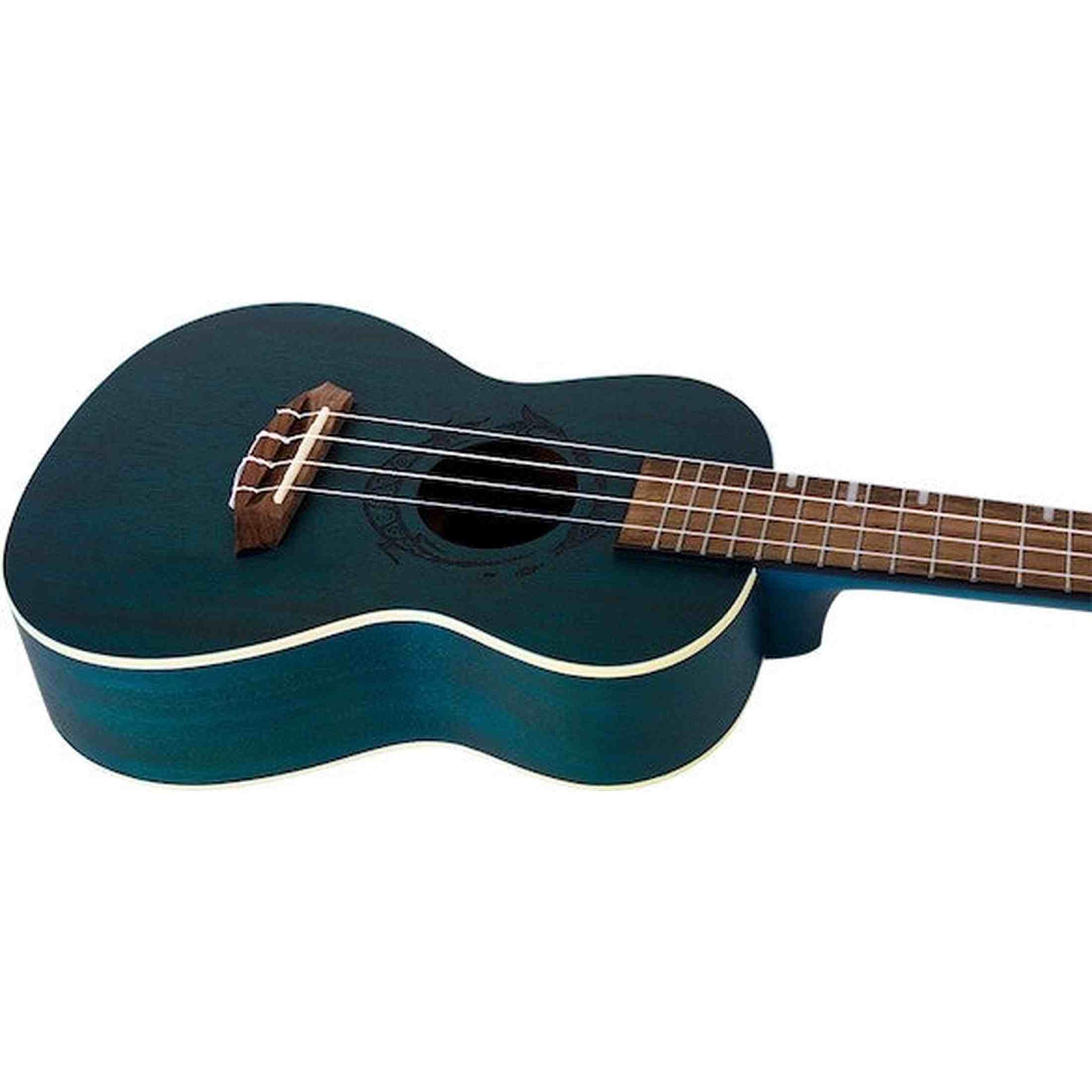 Flight DUC380 Topaz Concert Ukulele met Mahogany Body, Bone Topkam en Aquila Nylgut Snaren