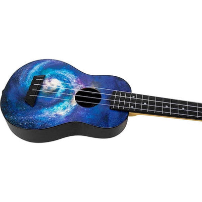 Flight TUS-40 SPACE Soprano Ukulele met Linden Top, ABS Body en Aquila Snaren