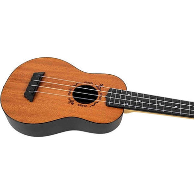 Flight TUS-53 MAH Soprano Ukulele Mahogany met Gelamineerde Mahonie Top, ABS Body en Aquila Super Nylgut Snaren