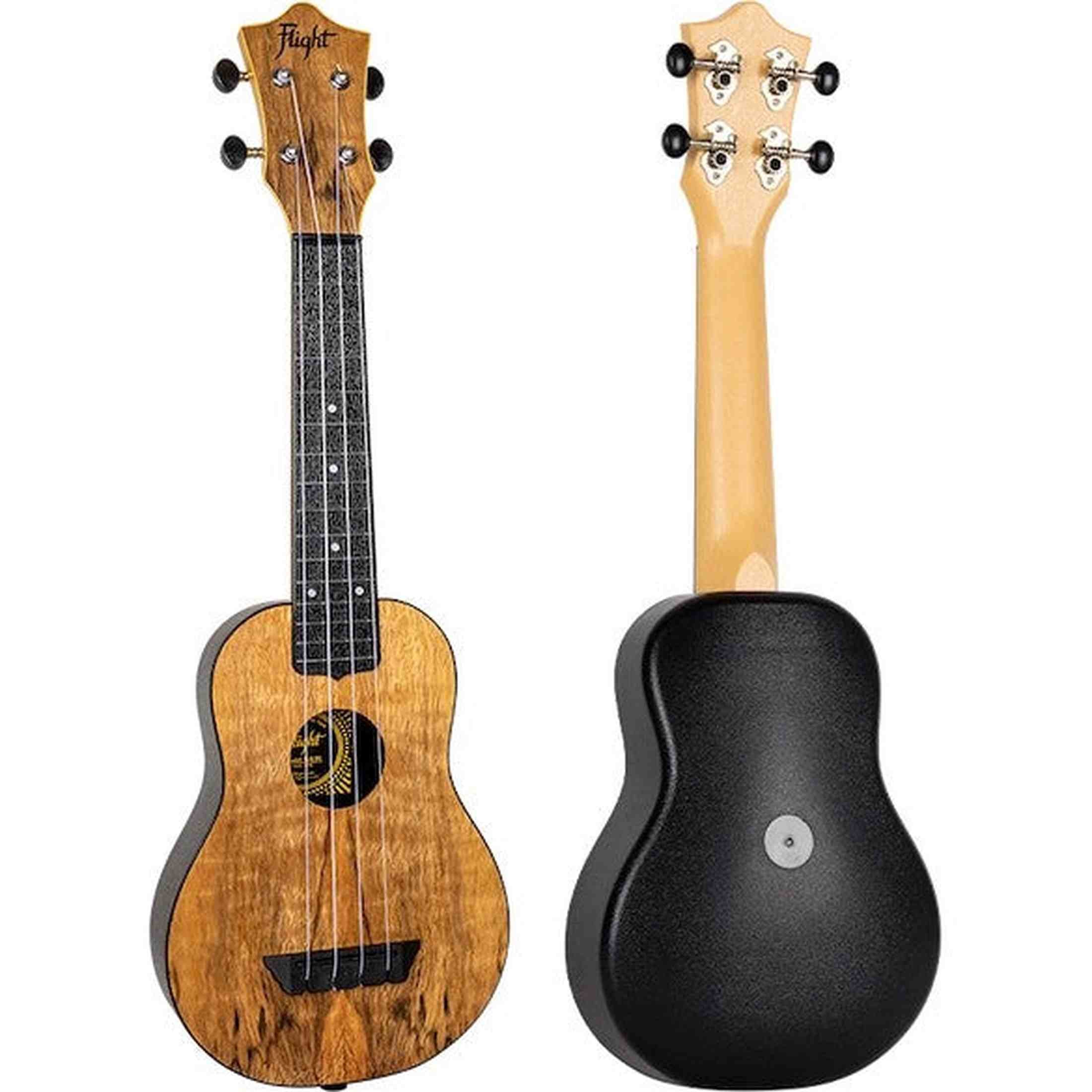 Flight TUS-55 MANGO Soprano Ukulele met Gelamineerde Mango Top, ABS Body en Aquila Super Nylgut Snaren