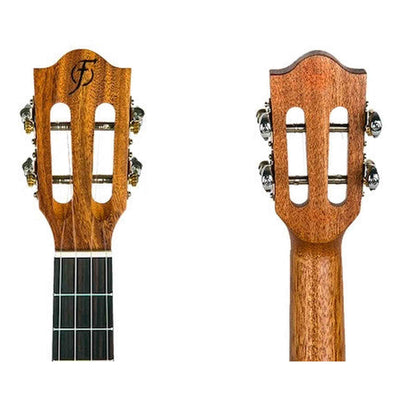 Flight Victoria Concert EQ-A Ukulele met Solid Sitka Spruce Top, Acacia Body, Cutaway en Pickup