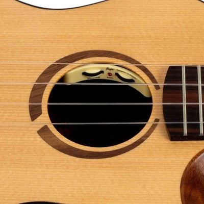 Flight Victoria Tenor EQ-A Ukulele met Solid Sitka Spruce Top, Acacia Body, Cutaway en Pickup