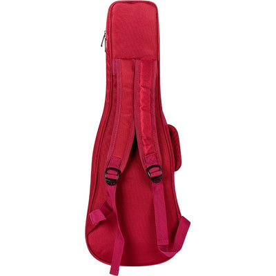 Flight DXBS Deluxe Soprano Ukulele Gigbag 15mm Padded Wine Red met Accessoirevak