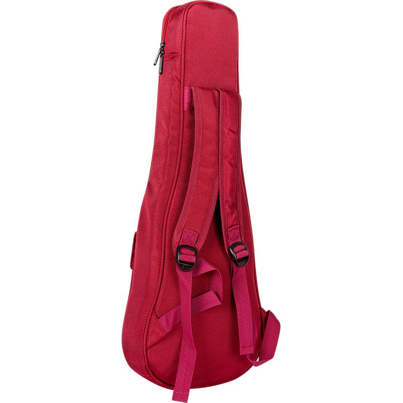 Flight DXBT Deluxe Tenor Ukulele Gigbag 15mm Padded Wine Red met Accessoirevak