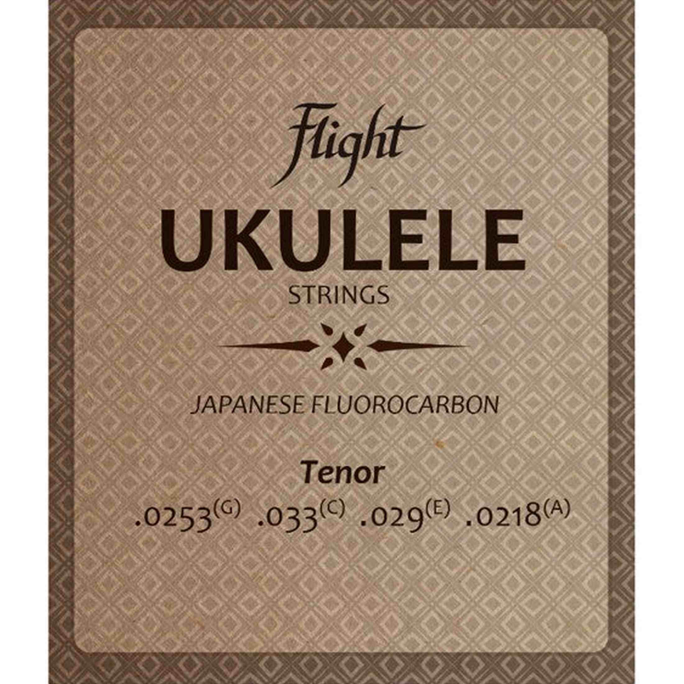 Flight FUST-100 Fluorocarbon Ukulele Snaren voor Tenor Ukulele, Made in Japan