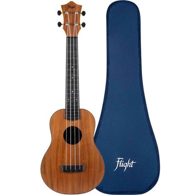 Flight TUC-55 ACACIA Concert Ukulele met Gelamineerde Acacia Top, ABS Body en Aquila Nylgut Snaren
