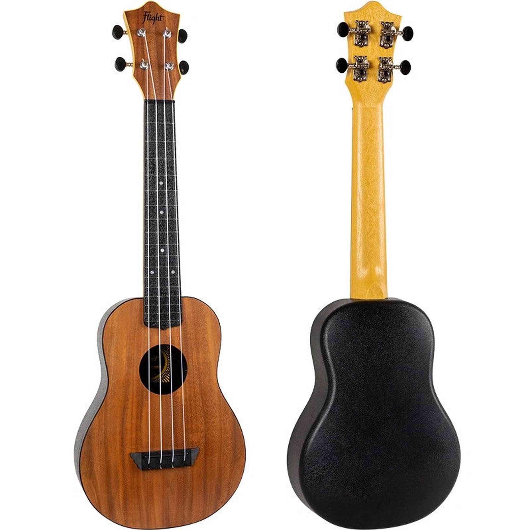 Flight TUC-55 ACACIA Concert Ukulele met Gelamineerde Acacia Top, ABS Body en Aquila Nylgut Snaren