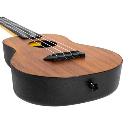 Flight TUC-55 ACACIA Concert Ukulele met Gelamineerde Acacia Top, ABS Body en Aquila Nylgut Snaren