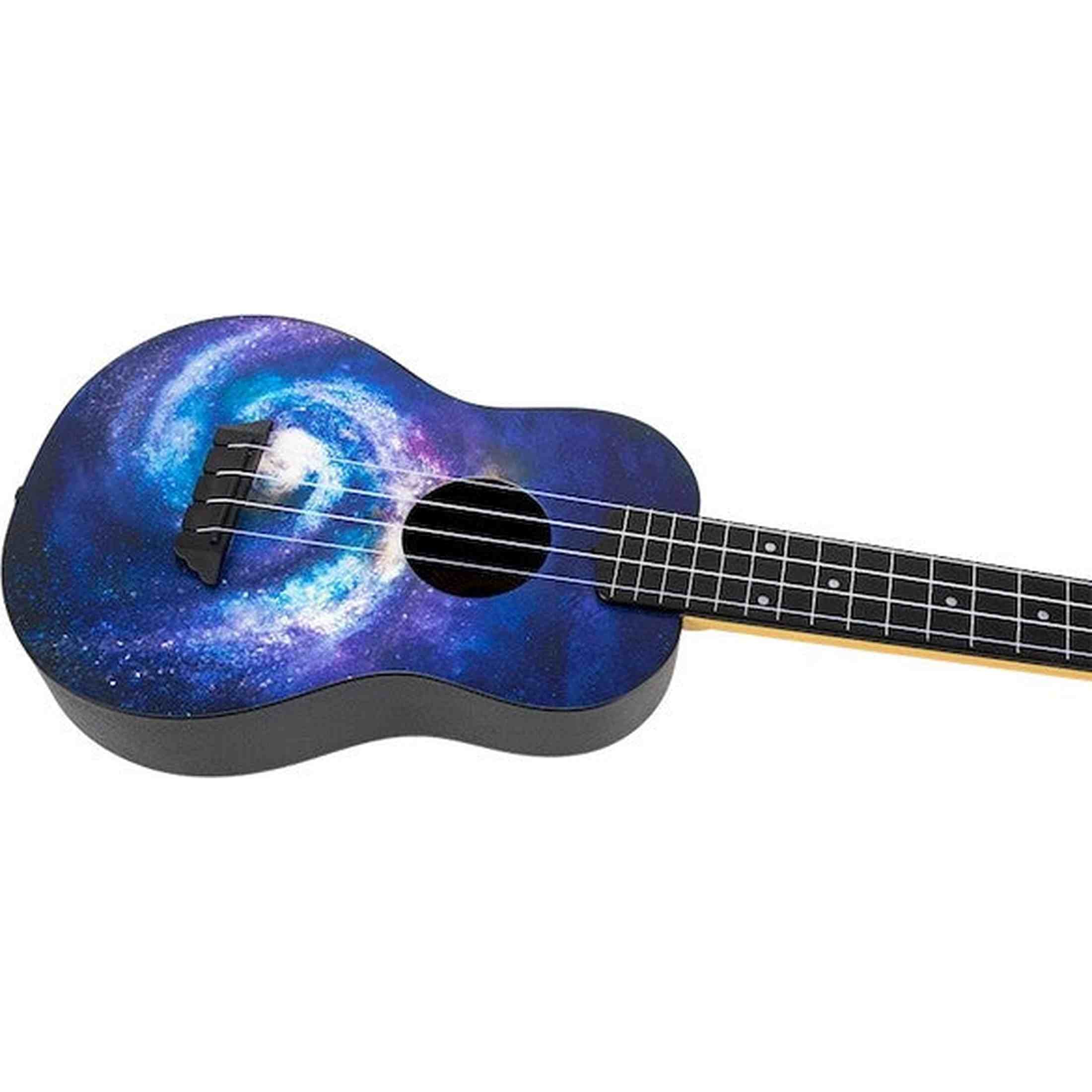 Flight TUC-40 SPACE Concert Ukulele met Linden Top, ABS Body en Aquila Nylgut Snaren