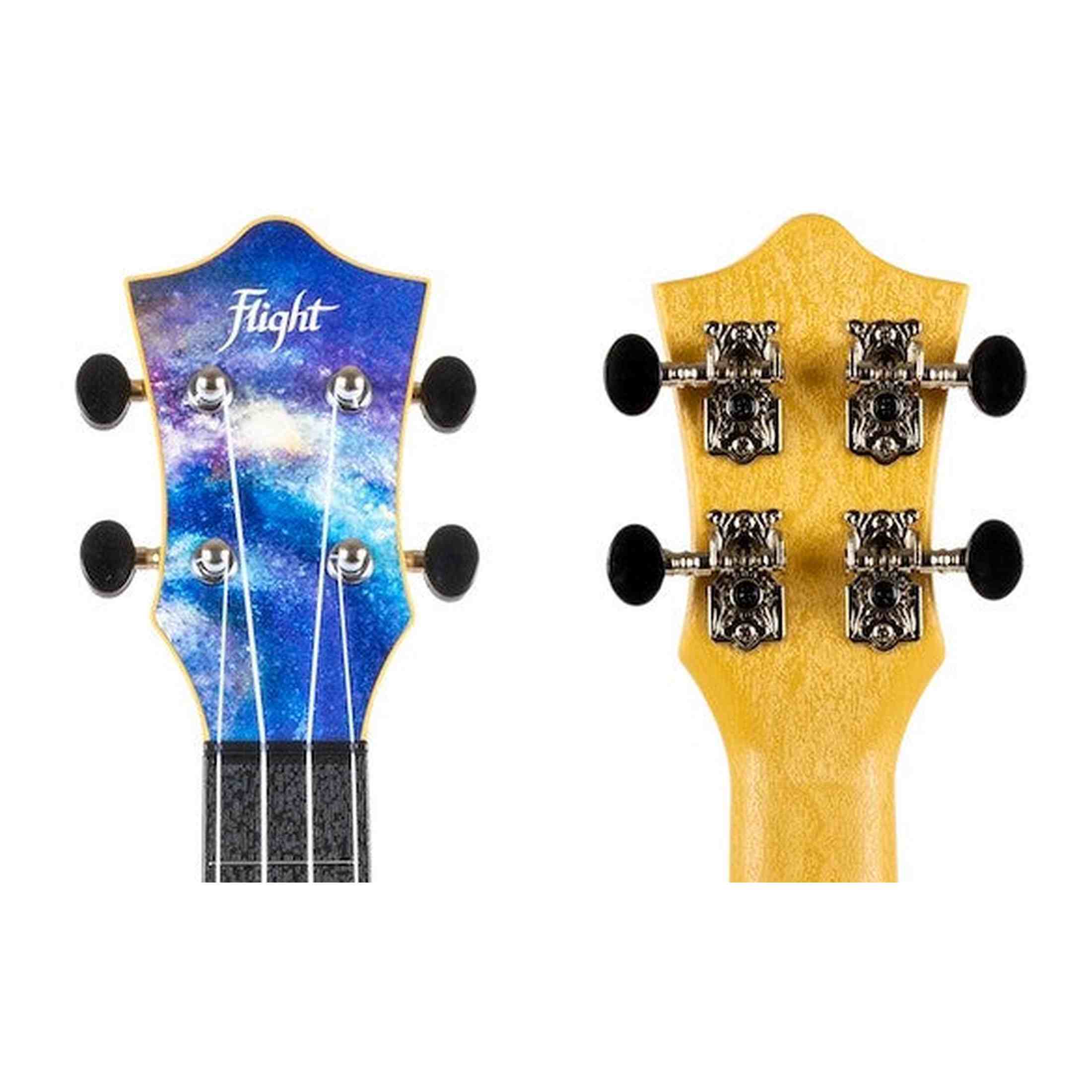 Flight TUC-40 SPACE Concert Ukulele met Linden Top, ABS Body en Aquila Nylgut Snaren