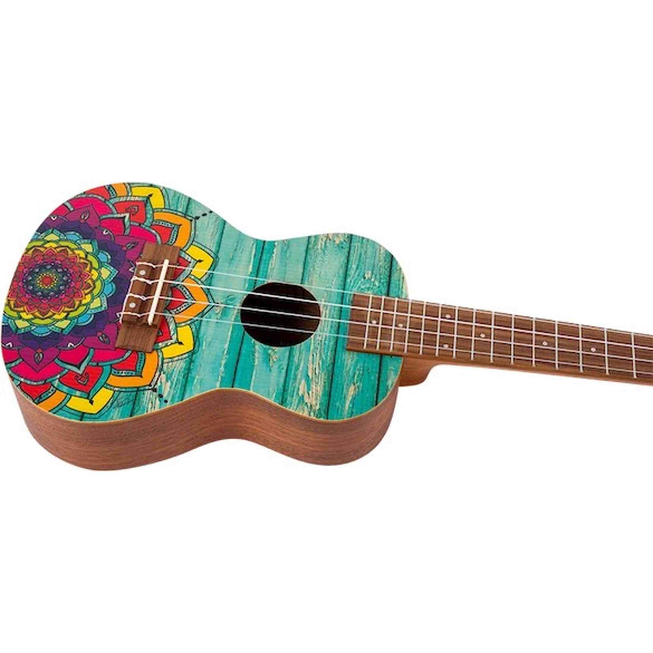 Flight AUC-33 Mansion Concert Ukulele met Spruce Top, Sapele Body en Aquila Nylgut Snaren