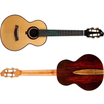 Flight A10SC Cocobolo Dragon Tenor Ukulele met Solid Engelmann Spruce Top en Solid Cocobolo Body
