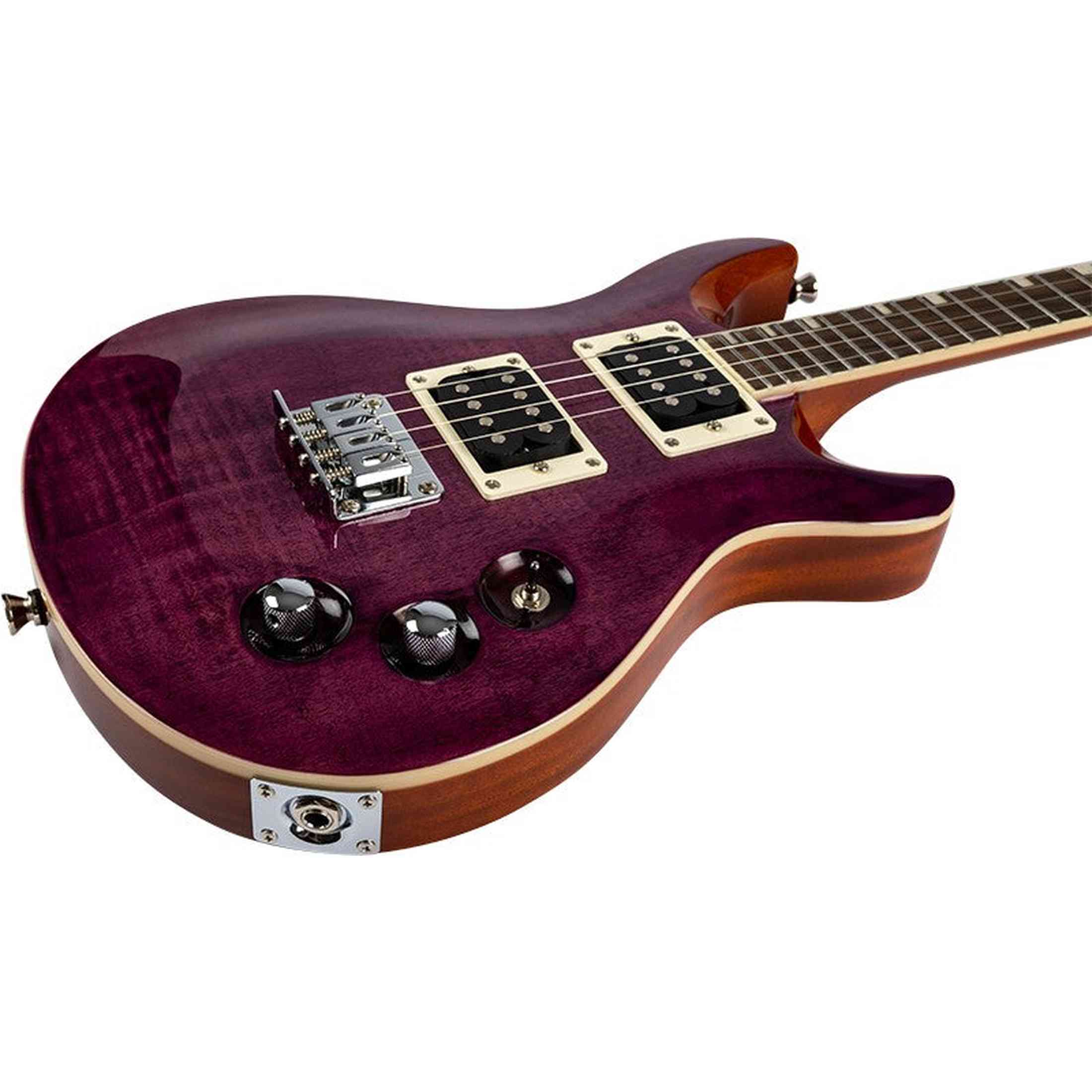 Flight VANGUARD TENOR TPP Elektrische Solidbody Tenor Ukulele met 2 Humbuckers
